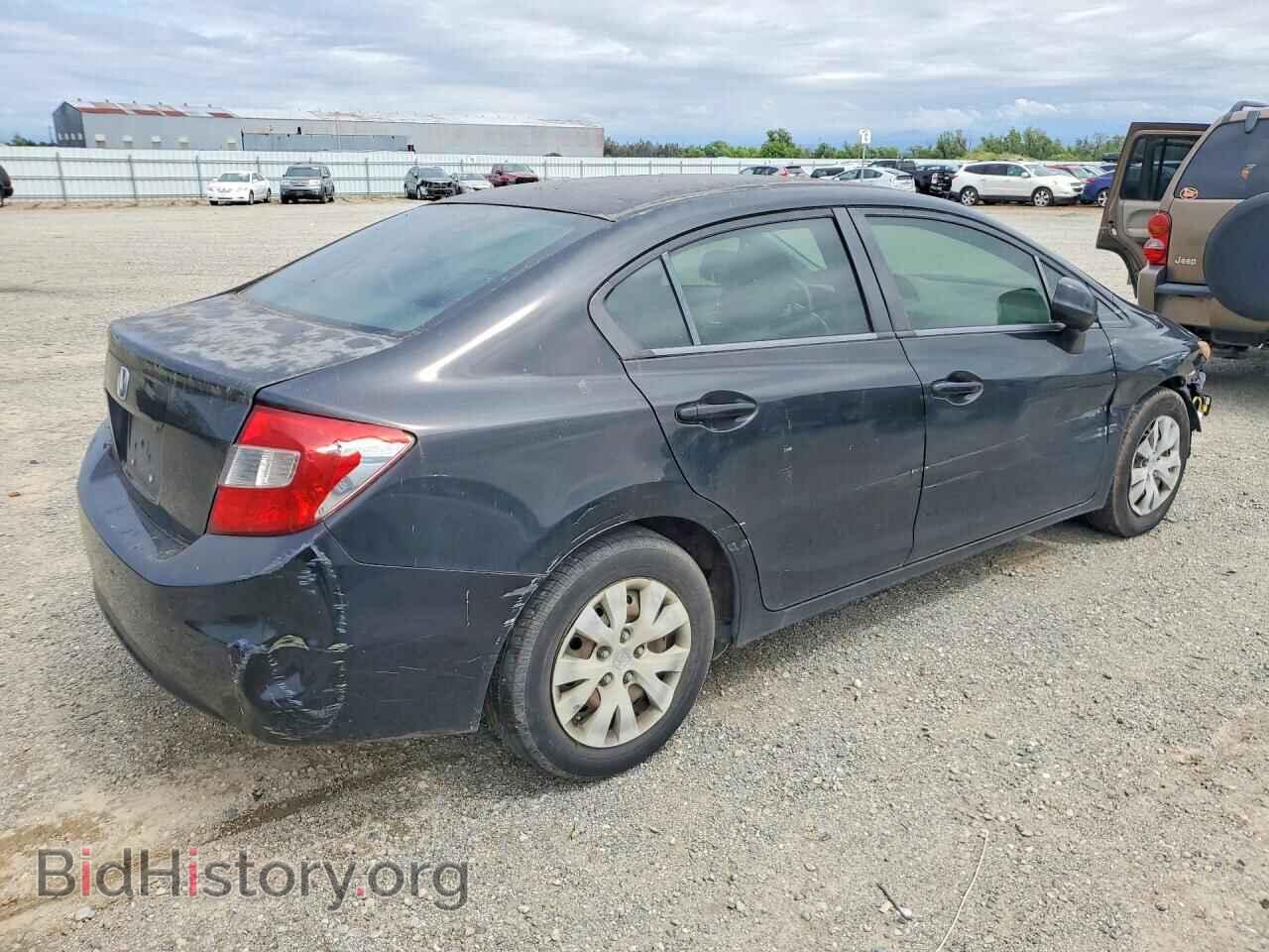 2012 HONDA CIVIC - VIN: JHMFB2F54CS004417 - Фото 3