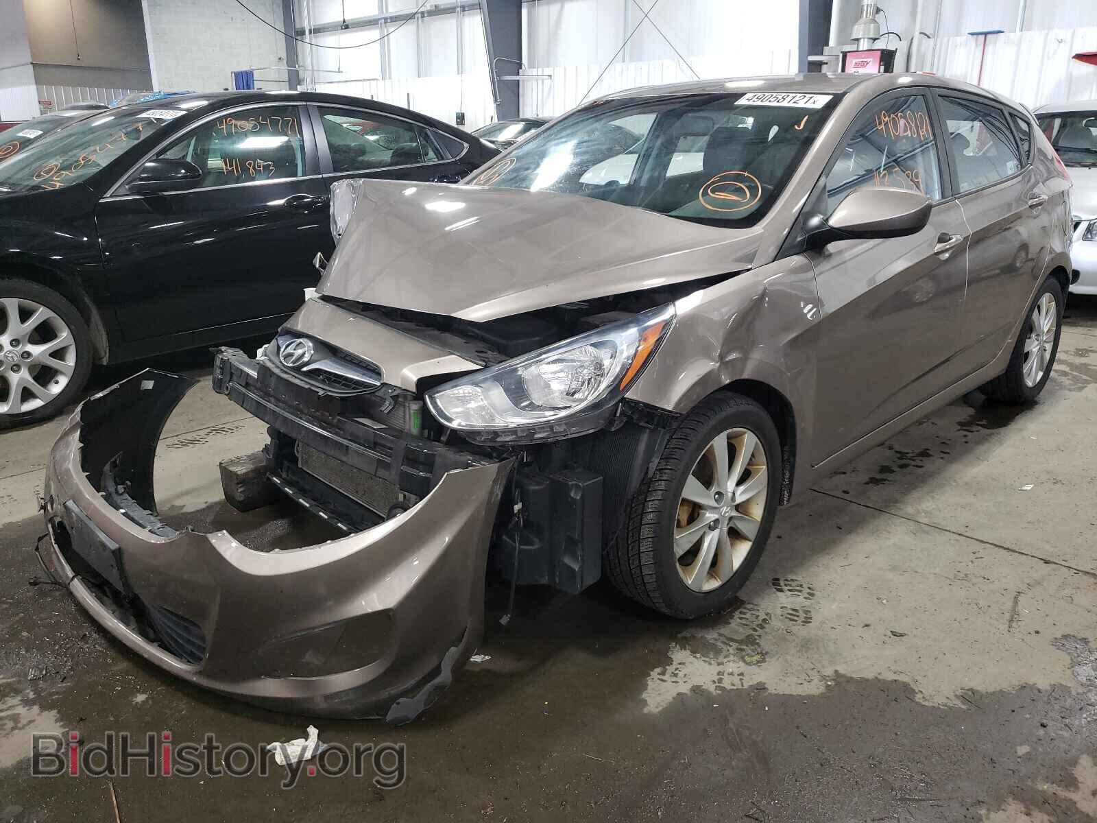2012 HYUNDAI ACCENT - VIN: KMHCU5AE0CU002431 - Фото 2