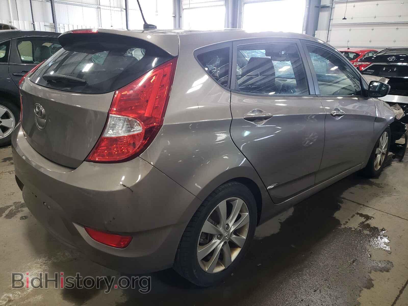2012 HYUNDAI ACCENT - VIN: KMHCU5AE0CU002431 - Фото 4