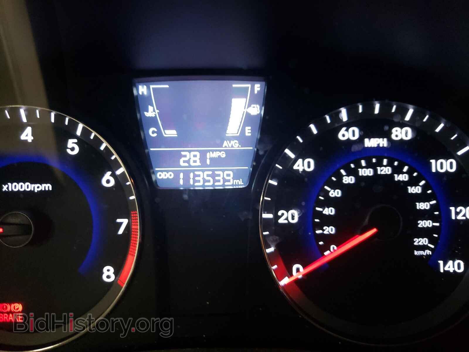 2012 HYUNDAI ACCENT - VIN: KMHCU5AE0CU002431 - Фото 8