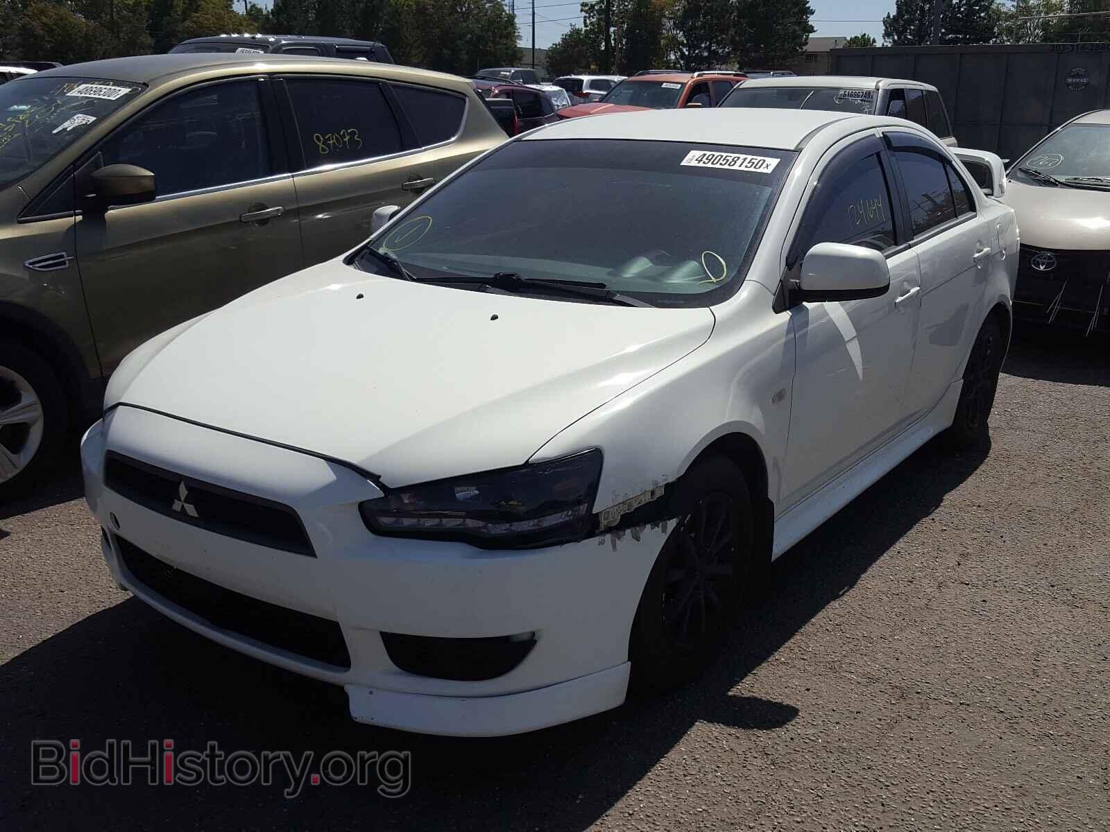 2012 MITSUBISHI LANCER - VIN: JA32V2FW7CU011316 - Фото 2