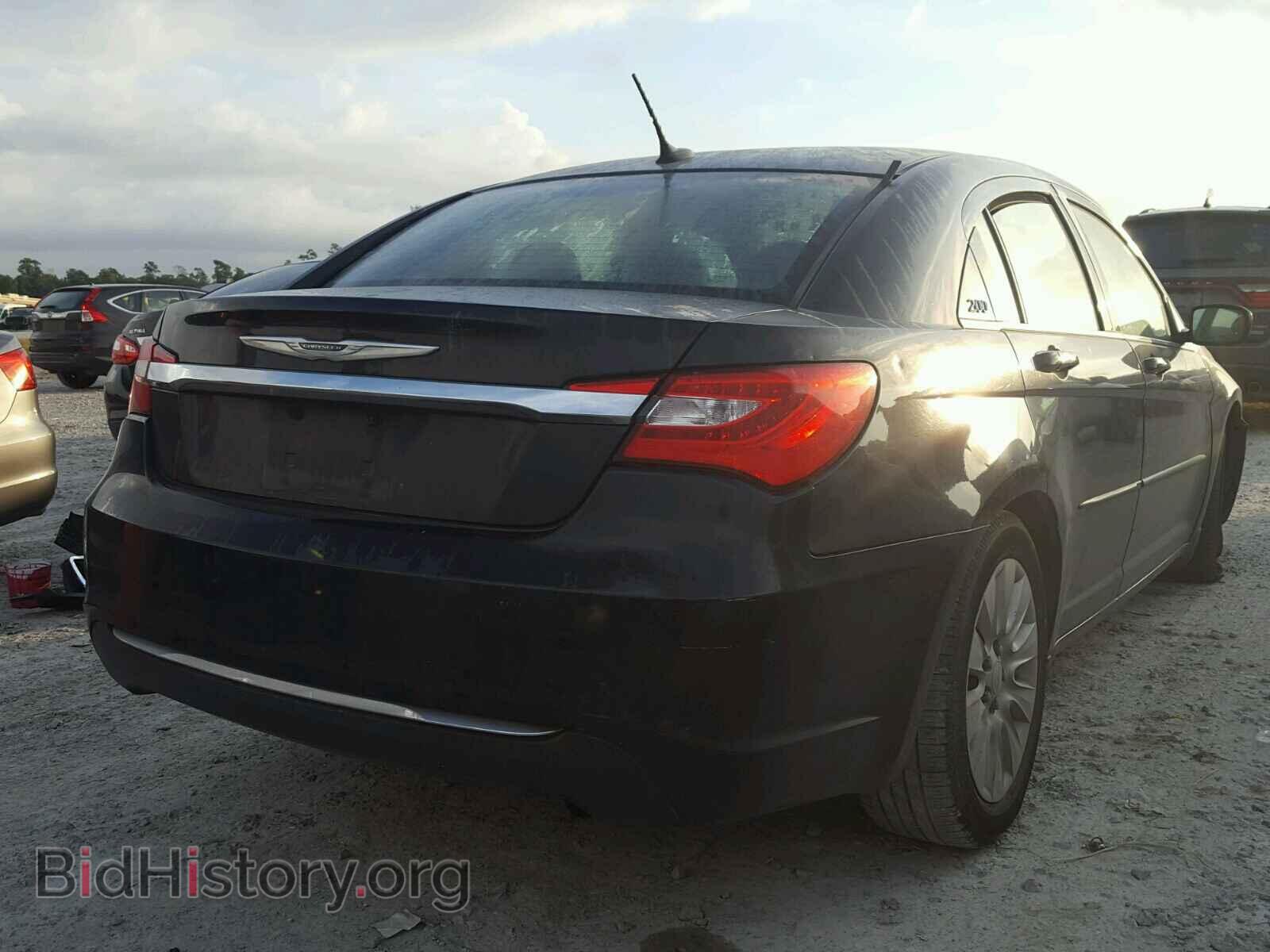2012 CHRYSLER 200 - VIN: 1C3CCBAB6CN271396 - Фото 4