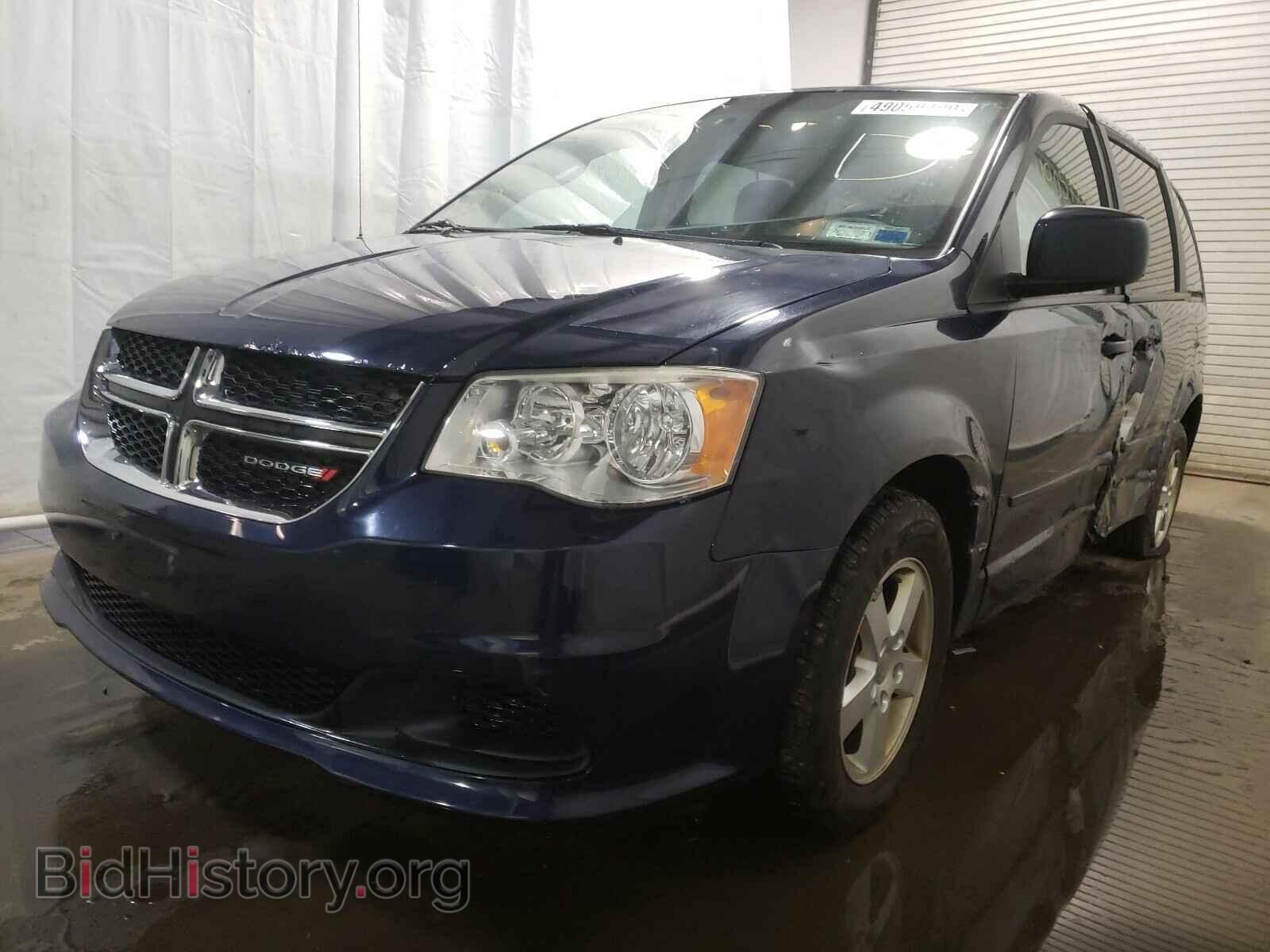 2013 DODGE CARAVAN - VIN: 2C4RDGCGXDR528461 - Фото 2
