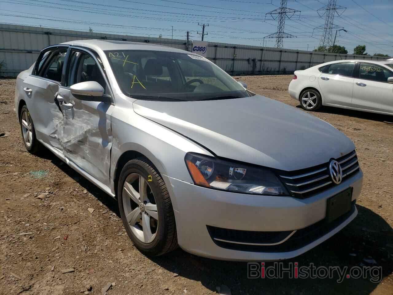 Photo 1VWBH7A38CC096432 - VOLKSWAGEN PASSAT 2012