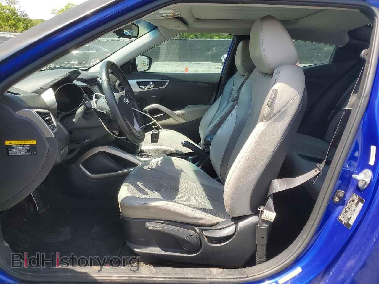 2012 HYUNDAI VELOSTER - VIN: KMHTC6AD4CU057657 - Фото 7