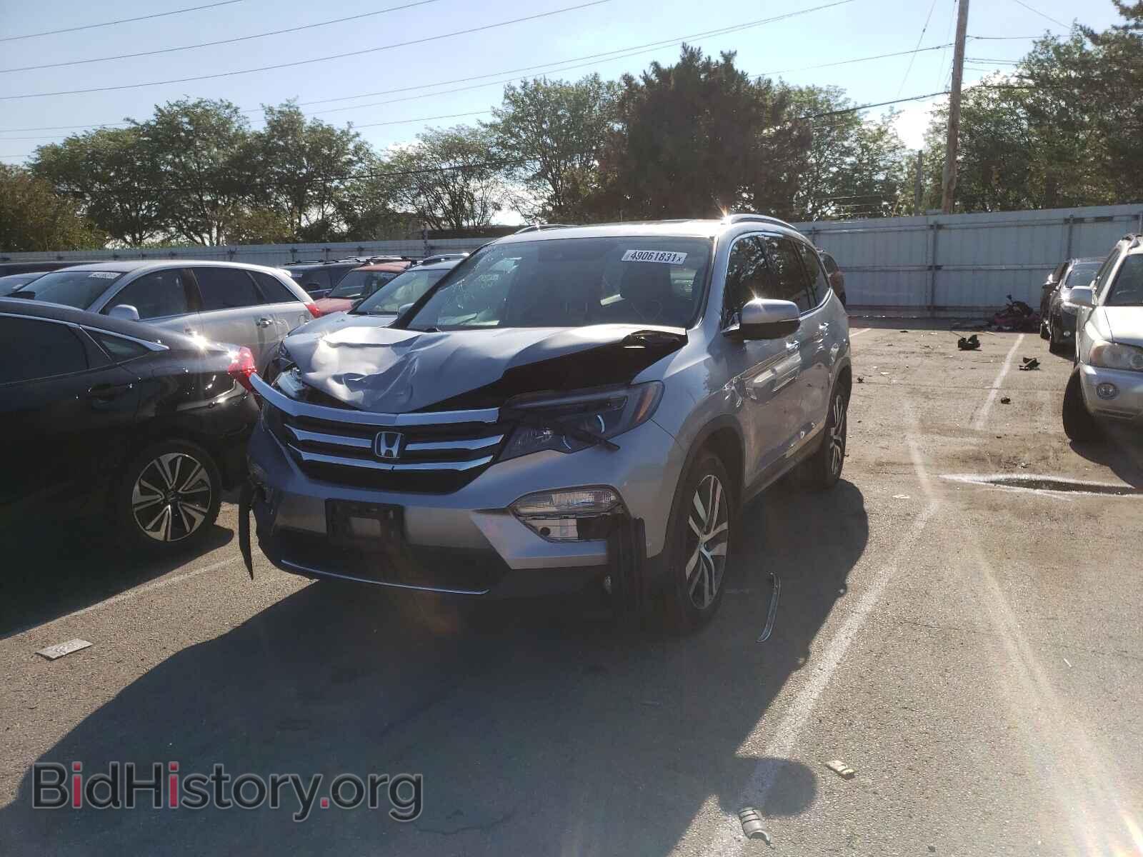 2016 HONDA PILOT - VIN: 5FNYF6H92GB103763 - Фото 2