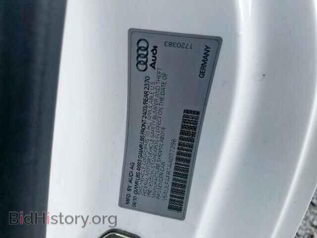 2010 AUDI A5 PREMIUM - VIN: WAULFAFR1AA077296 - Фото 10