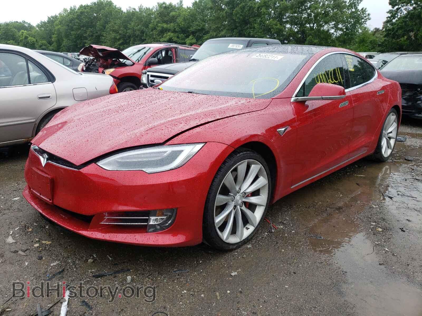 2017 TESLA MODEL S - VIN: 5YJSA1E26HF189918 - Фото 2