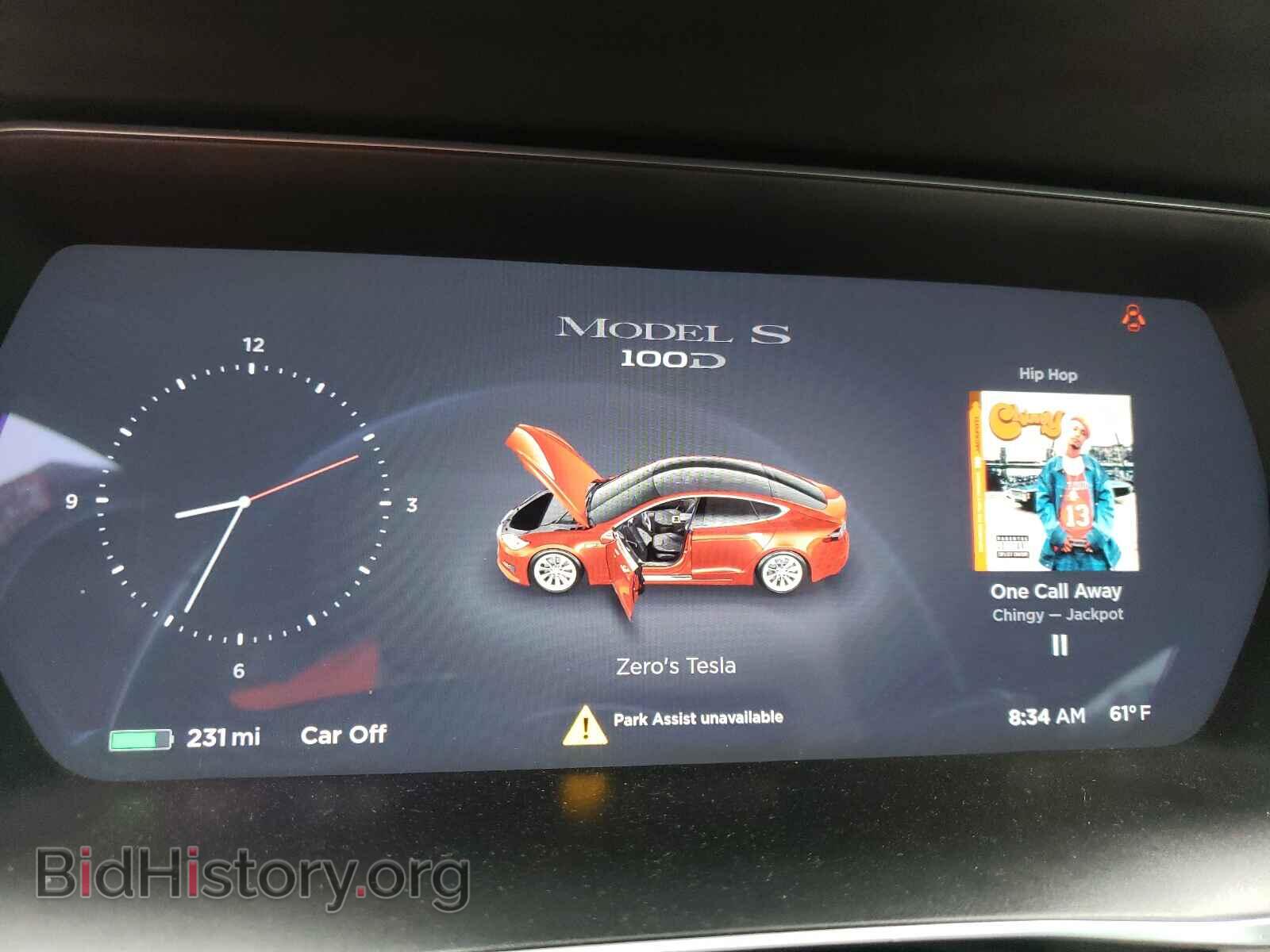 2017 TESLA MODEL S - VIN: 5YJSA1E26HF189918 - Фото 9