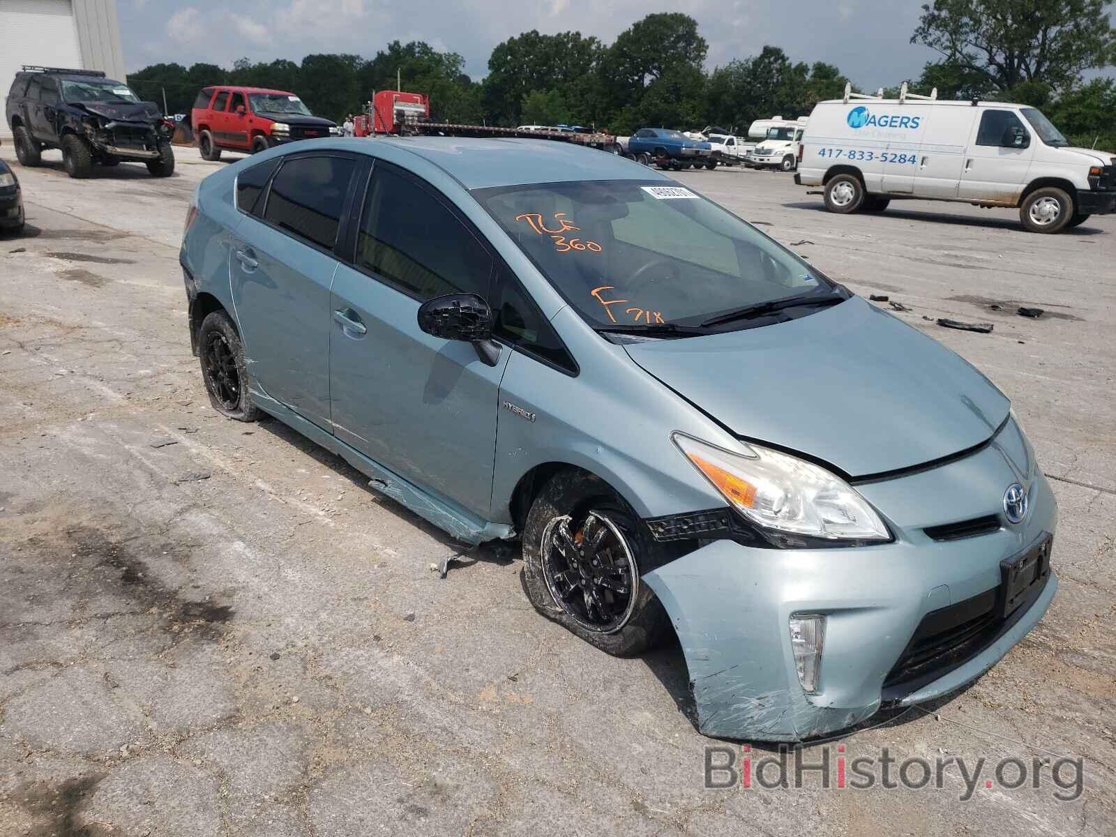 Photo JTDKN3DU3D5593340 - TOYOTA PRIUS 2013