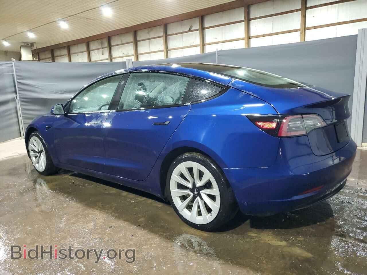 2022 TESLA MODEL 3 - VIN: 5YJ3E1EA7NF368903 - Photo 2