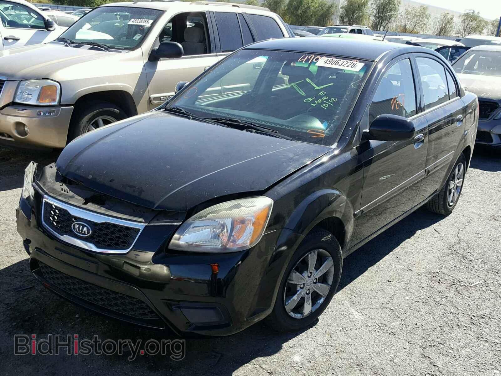 2011 KIA RIO BASE - VIN: KNADH4A30B6923635 - Фото 2
