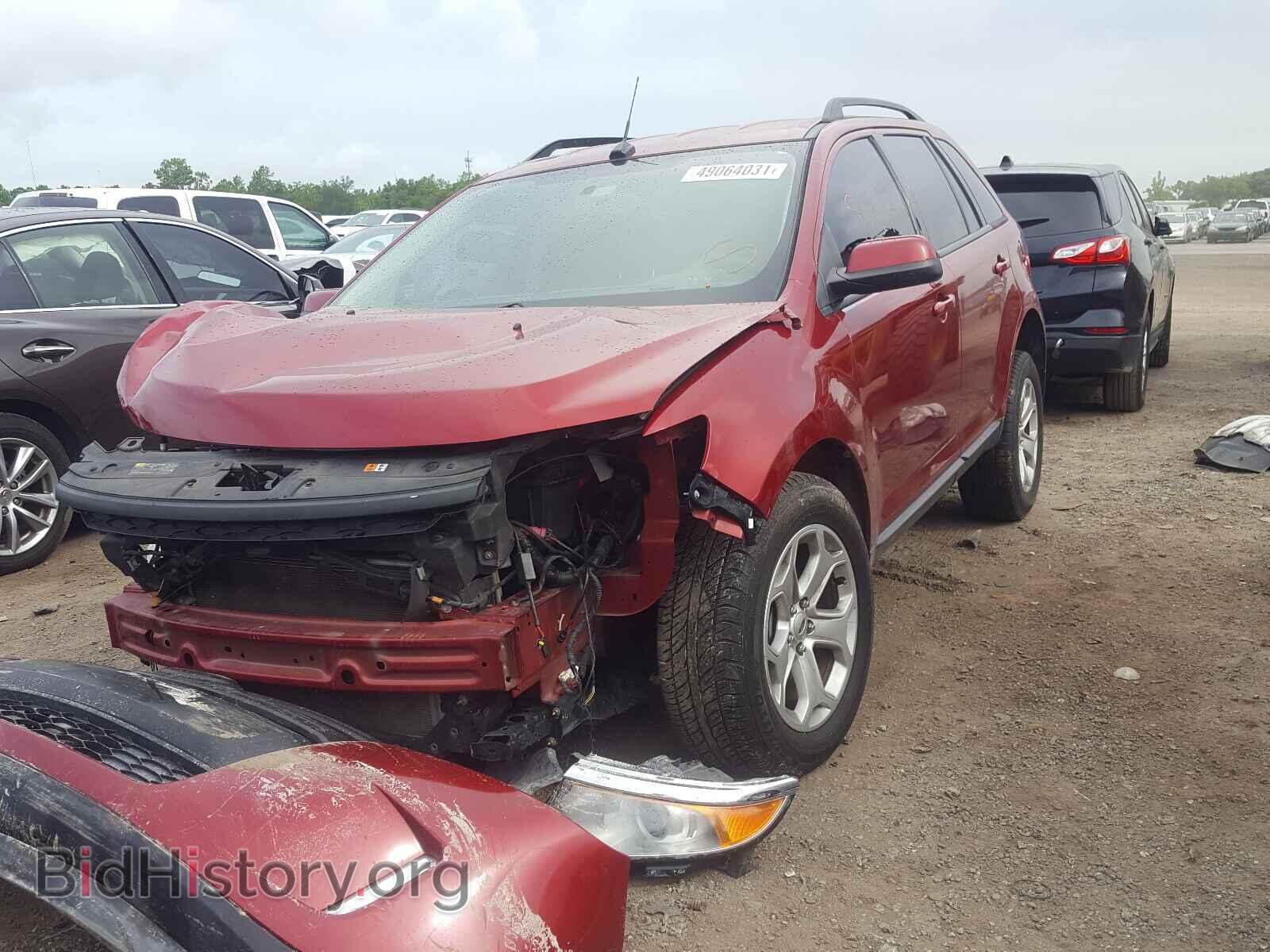 2014 FORD EDGE - VIN: 2FMDK3JC3EBB27994 - Фото 2
