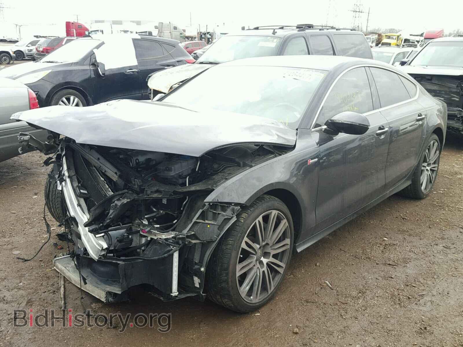 2012 AUDI A7 - VIN: WAUSGAFC0CN004131 - Фото 2