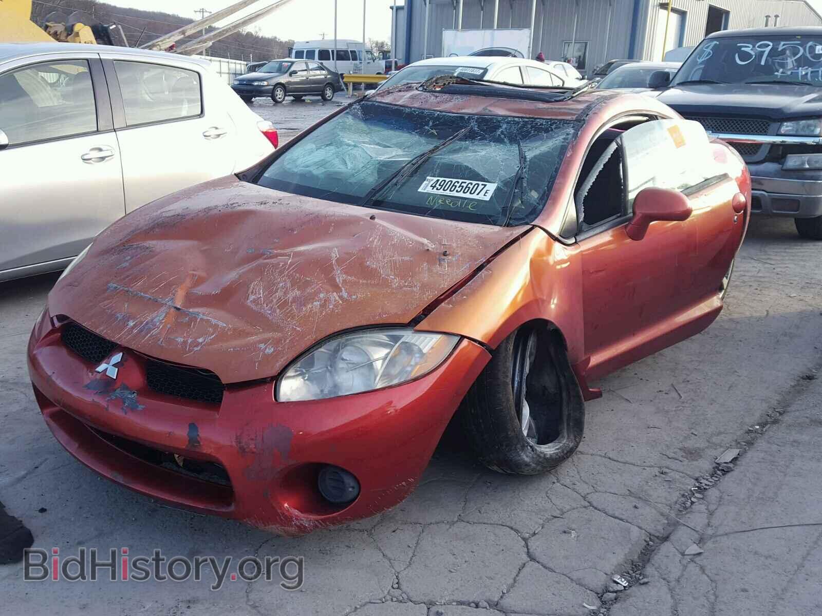 2006 MITSUBISHI ECLIPSE - VIN: 4A3AK24F06E025241 - Фото 2