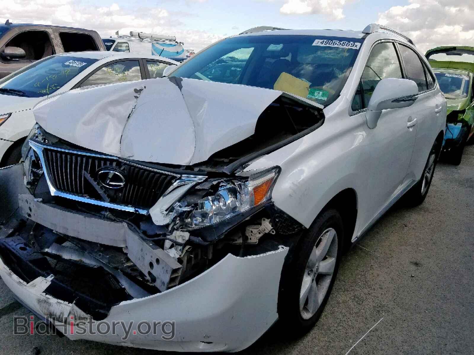 2012 LEXUS RX 350 - VIN: 2T2BK1BA8CC142195 - Фото 2