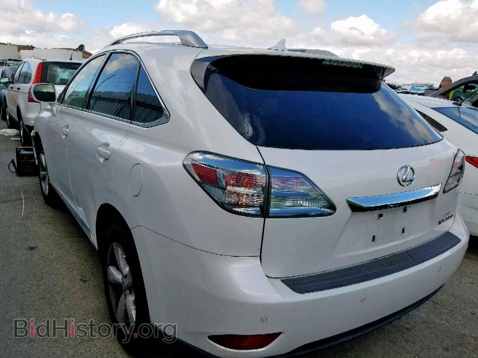 2012 LEXUS RX 350 - VIN: 2T2BK1BA8CC142195 - Фото 3