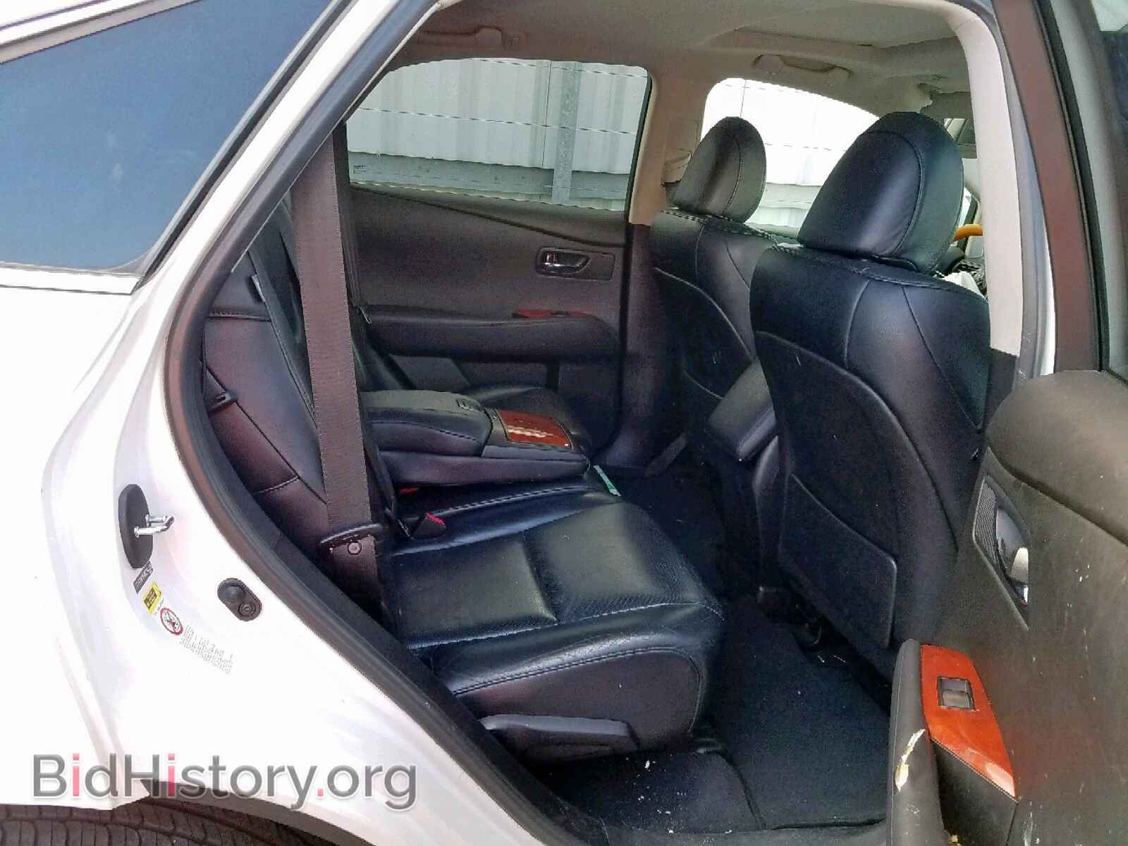 2012 LEXUS RX 350 - VIN: 2T2BK1BA8CC142195 - Фото 6