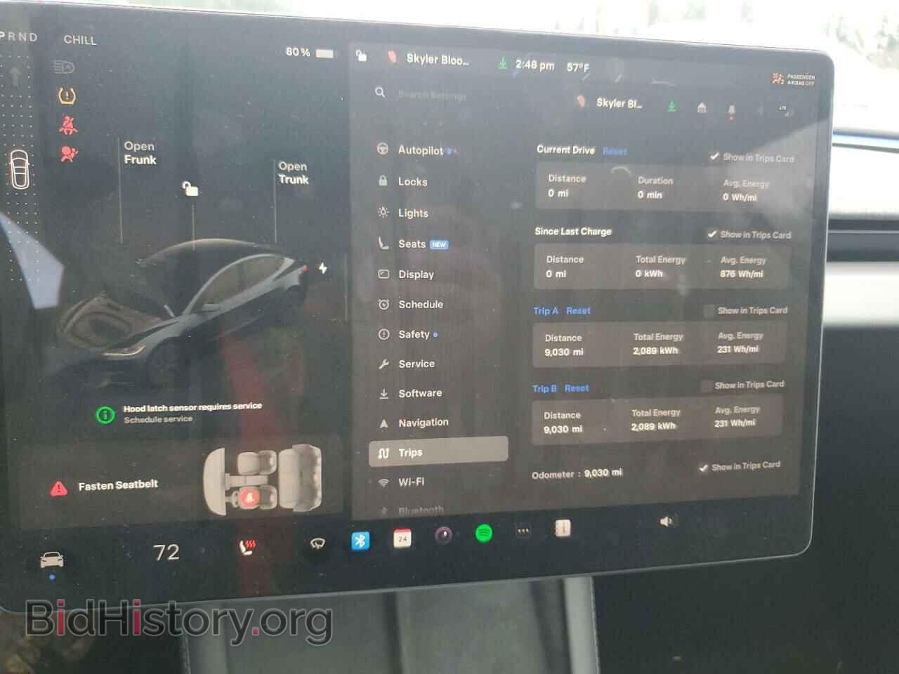 2024 TESLA MODEL 3 - VIN: 5YJ3E1EA4RF730871 - Photo 9