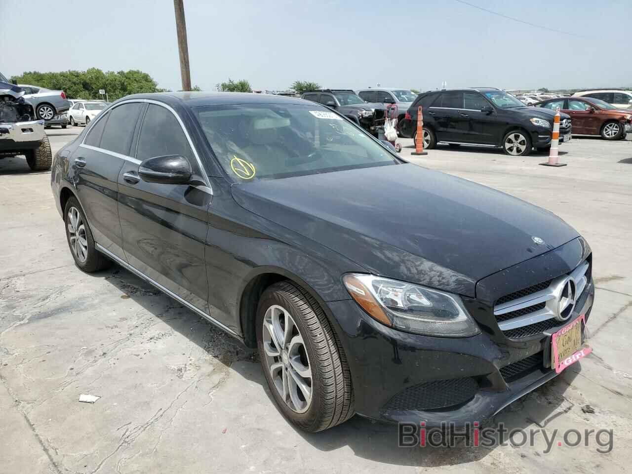 Photo WDDWF4KB7HR215547 - MERCEDES-BENZ C-CLASS 2017