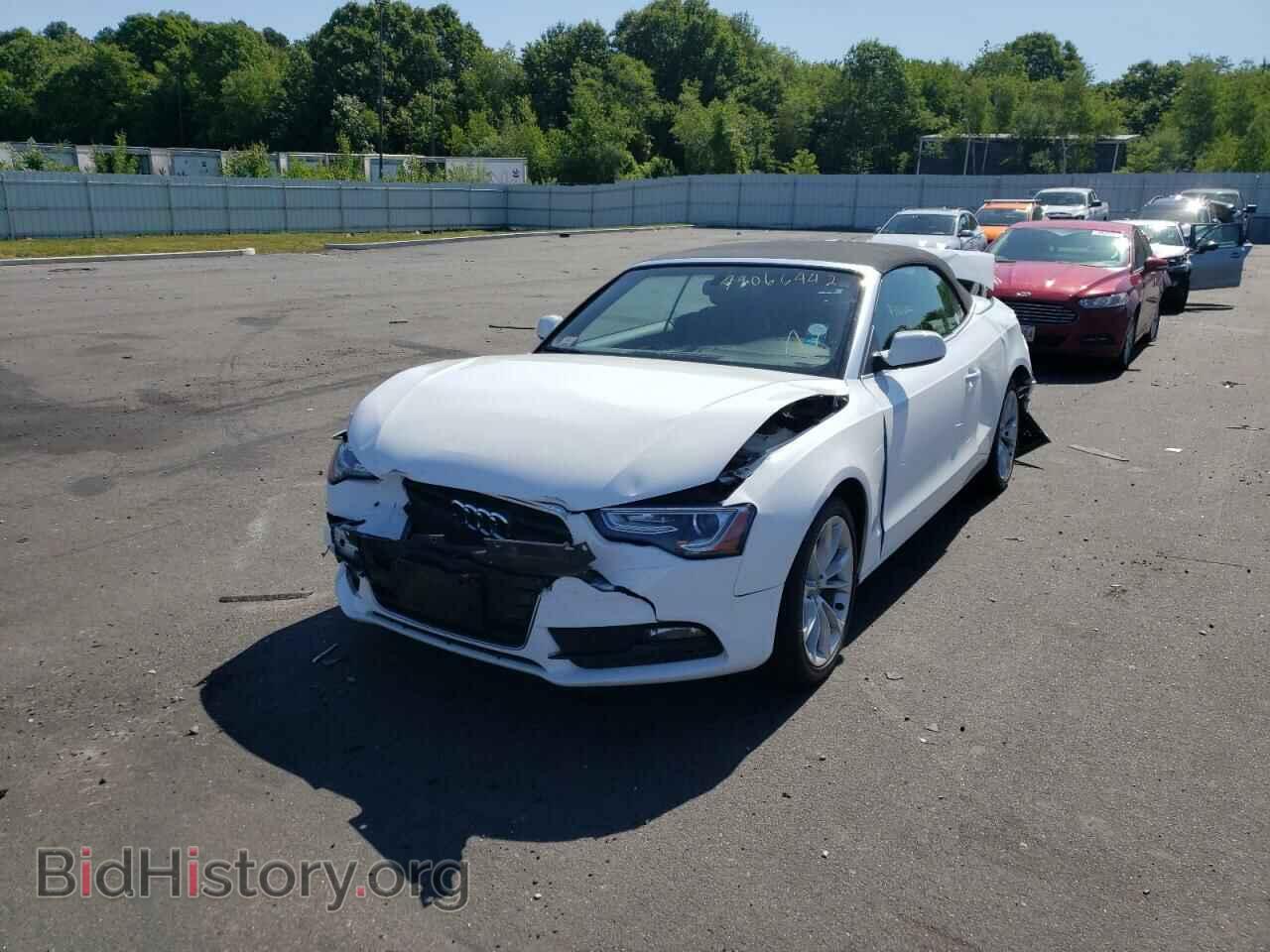 2013 AUDI A5 - VIN: WAULFAFH6DN009497 - Фото 2