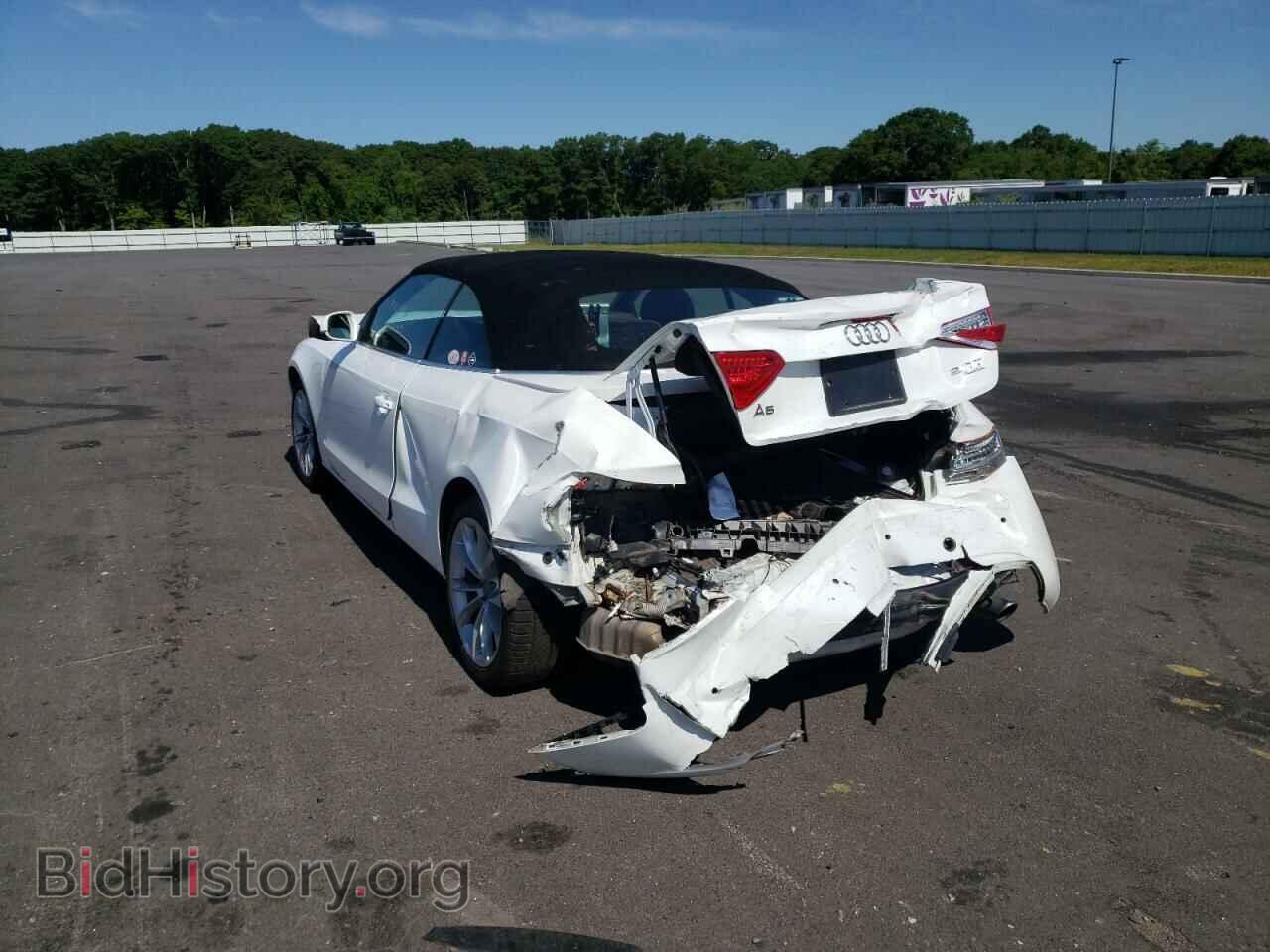 2013 AUDI A5 - VIN: WAULFAFH6DN009497 - Фото 3