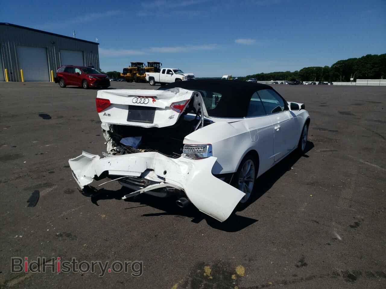 2013 AUDI A5 - VIN: WAULFAFH6DN009497 - Фото 4