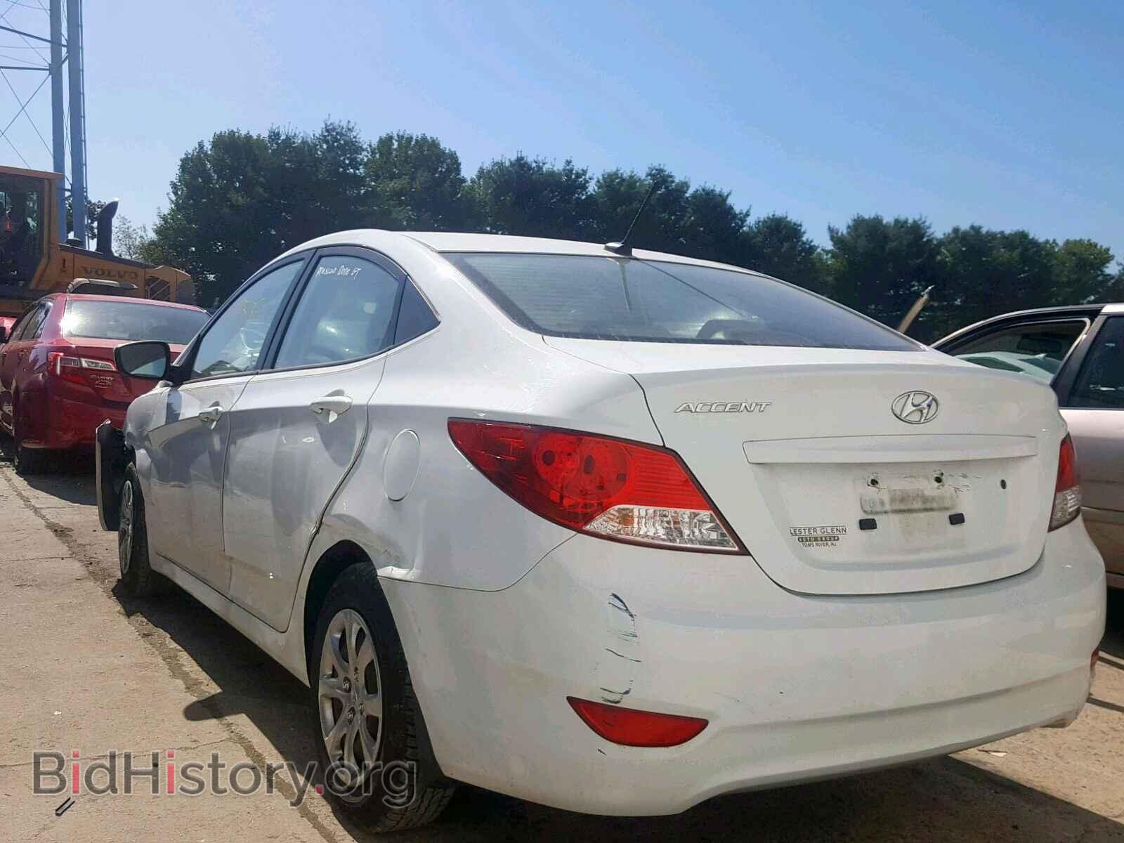 2013 HYUNDAI ACCENT - VIN: KMHCT4AE1DU351225 - Фото 3