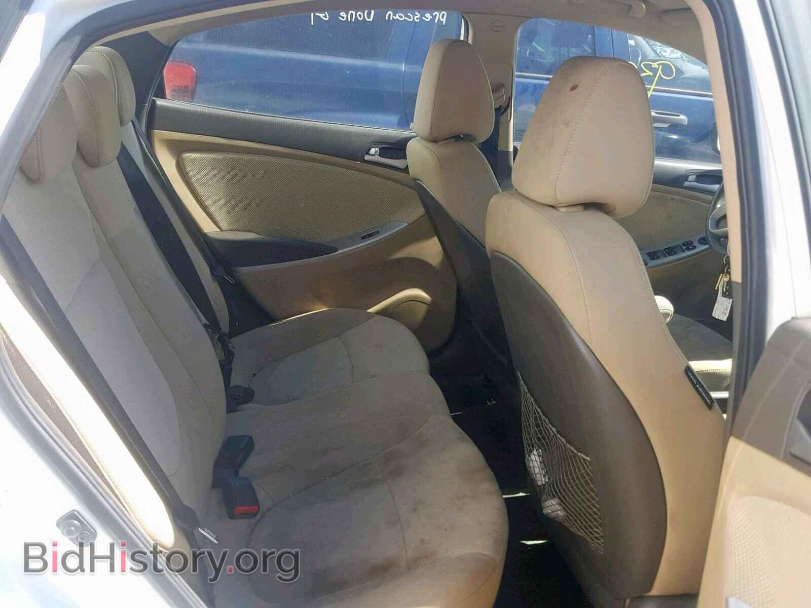 2013 HYUNDAI ACCENT - VIN: KMHCT4AE1DU351225 - Фото 6