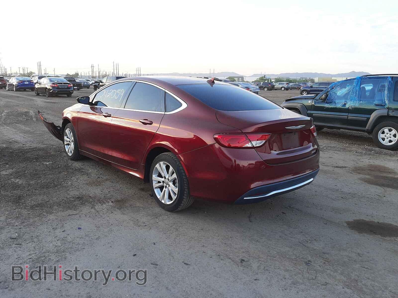 2015 CHRYSLER 200 - VIN: 1C3CCCAB6FN698216 - Фото 3