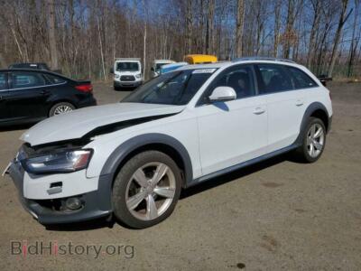 2014 Audi A4 Premium Plus, white — VIN WA1UFAFL6EA121585, Copart