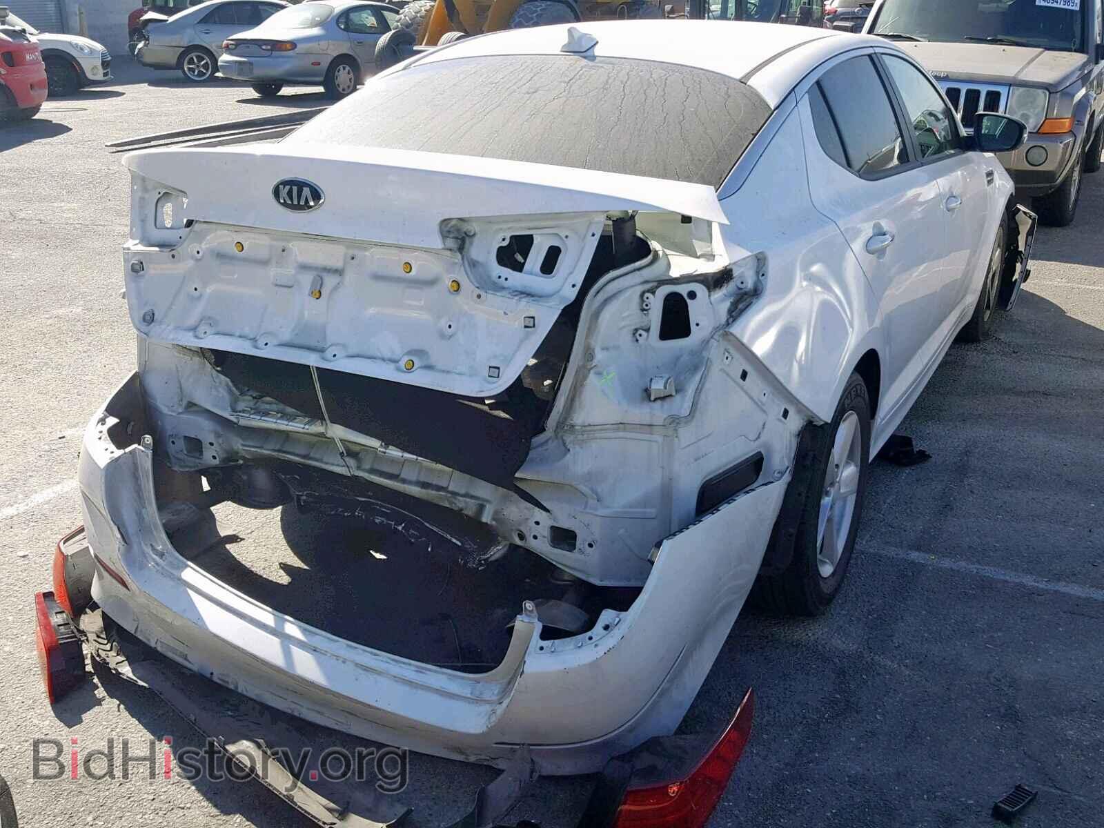 2015 KIA OPTIMA LX - VIN: KNAGM4A77F5631391 - Фото 4