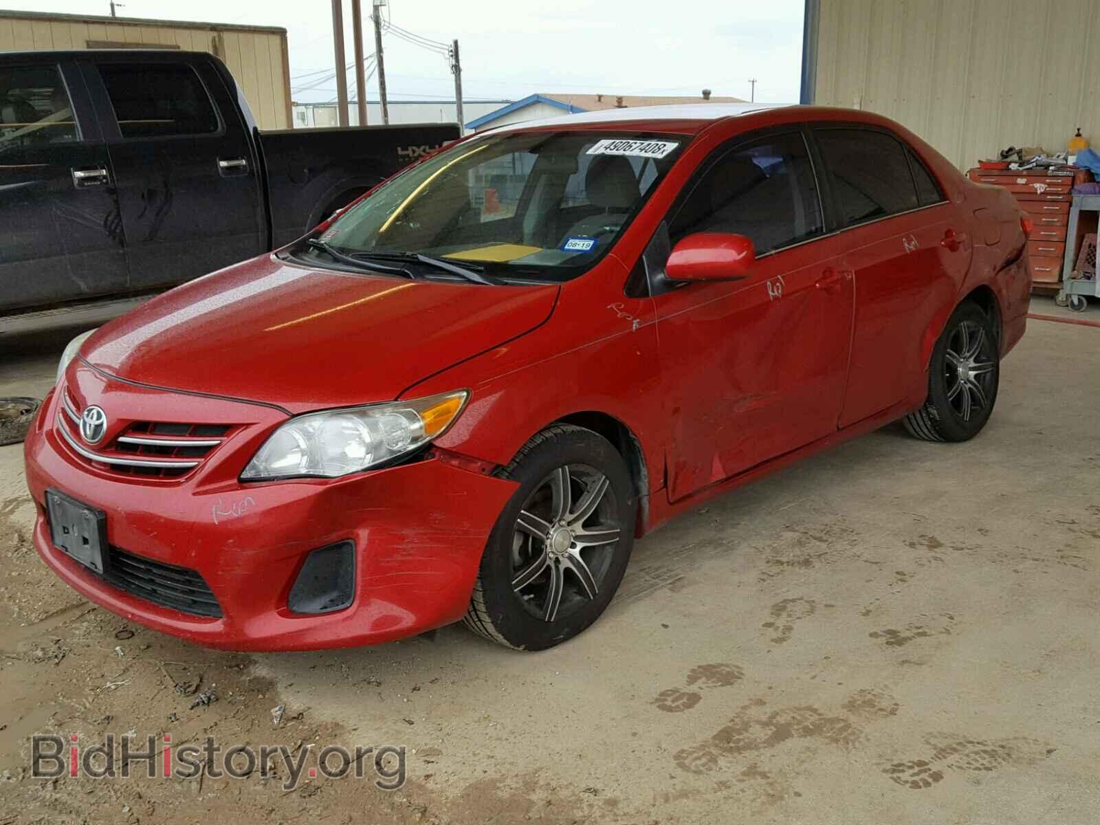 2013 TOYOTA COROLLA BA - VIN: 5YFBU4EE5DP179950 - Фото 2