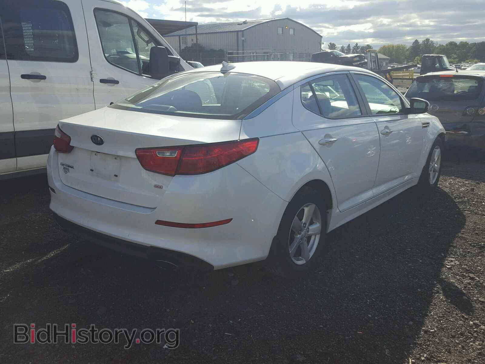 2015 KIA OPTIMA - VIN: KNAGM4A79F5572022 - Photo 4