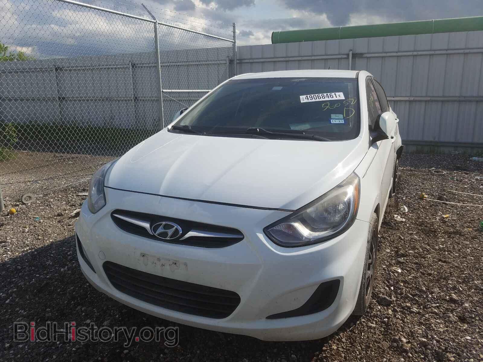 2013 HYUNDAI ACCENT - VIN: KMHCT4AE3DU560577 - Фото 2