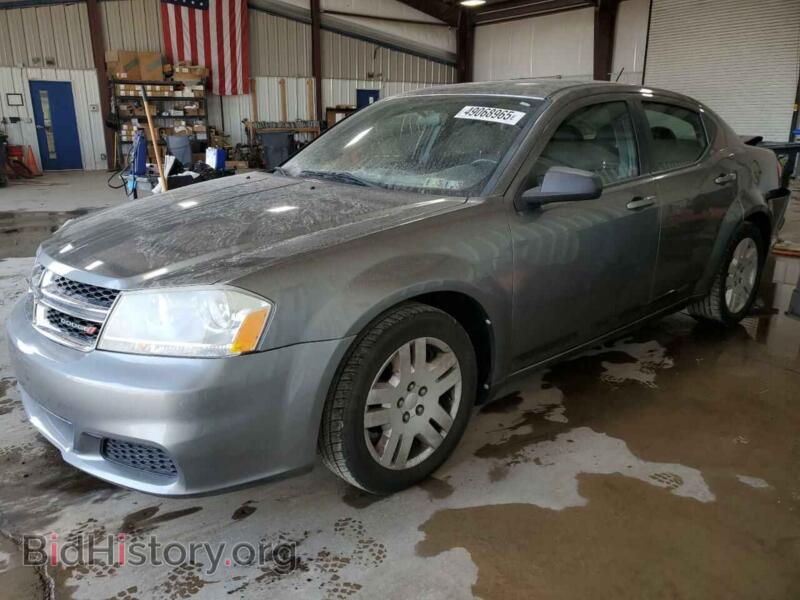 2013 Dodge AVENGER SE (VIN 1C3CDZAB0DN682574) — фото 1 из 12, Copart, повреждение: задняя часть