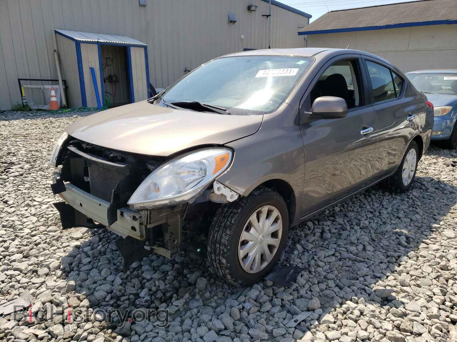 2012 NISSAN VERSA - VIN: 3N1CN7AP1CL820584 - Photo 2