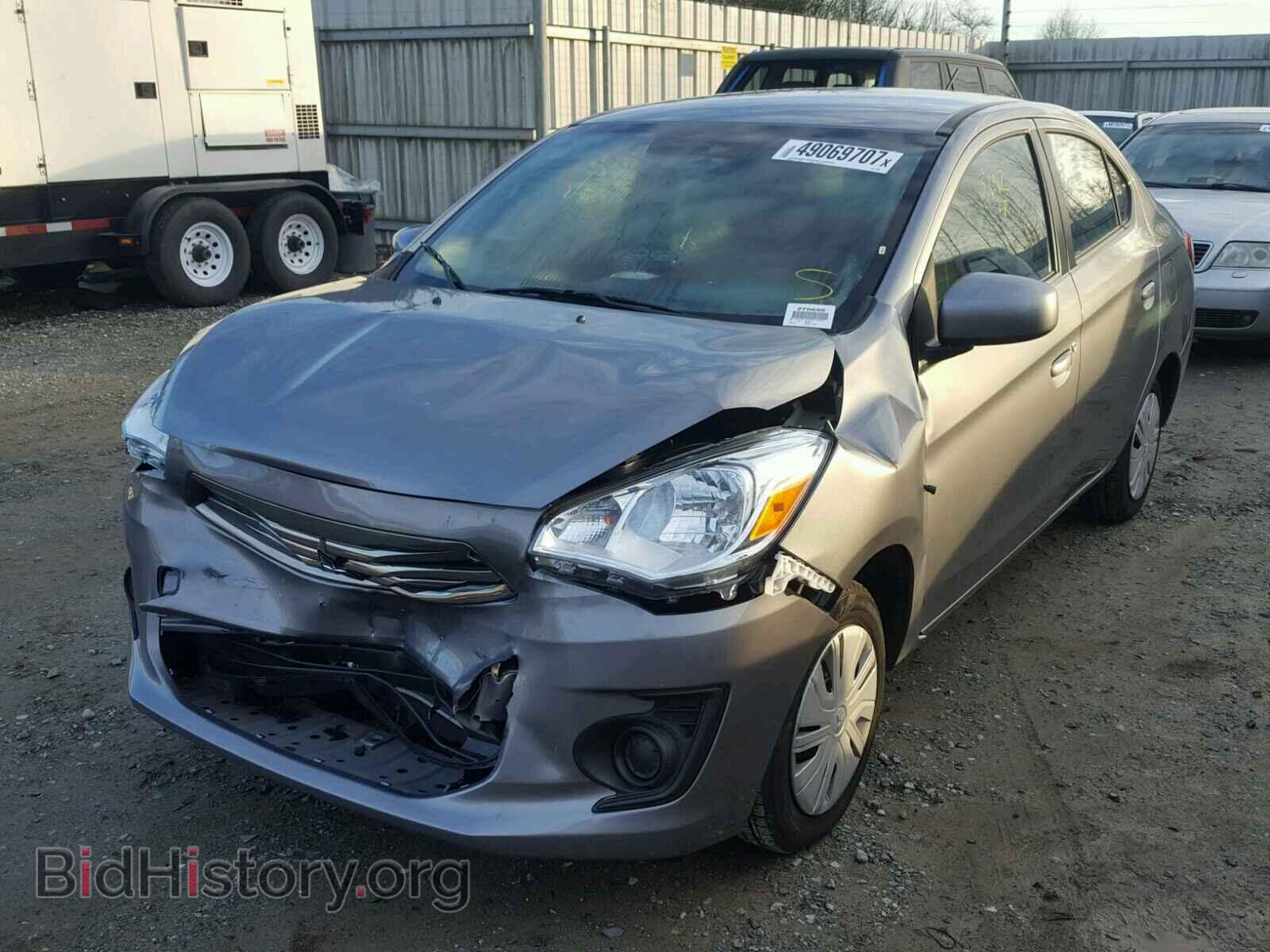 2017 MITSUBISHI MIRAGE - VIN: ML32F3FJ5HHF14440 - Фото 2