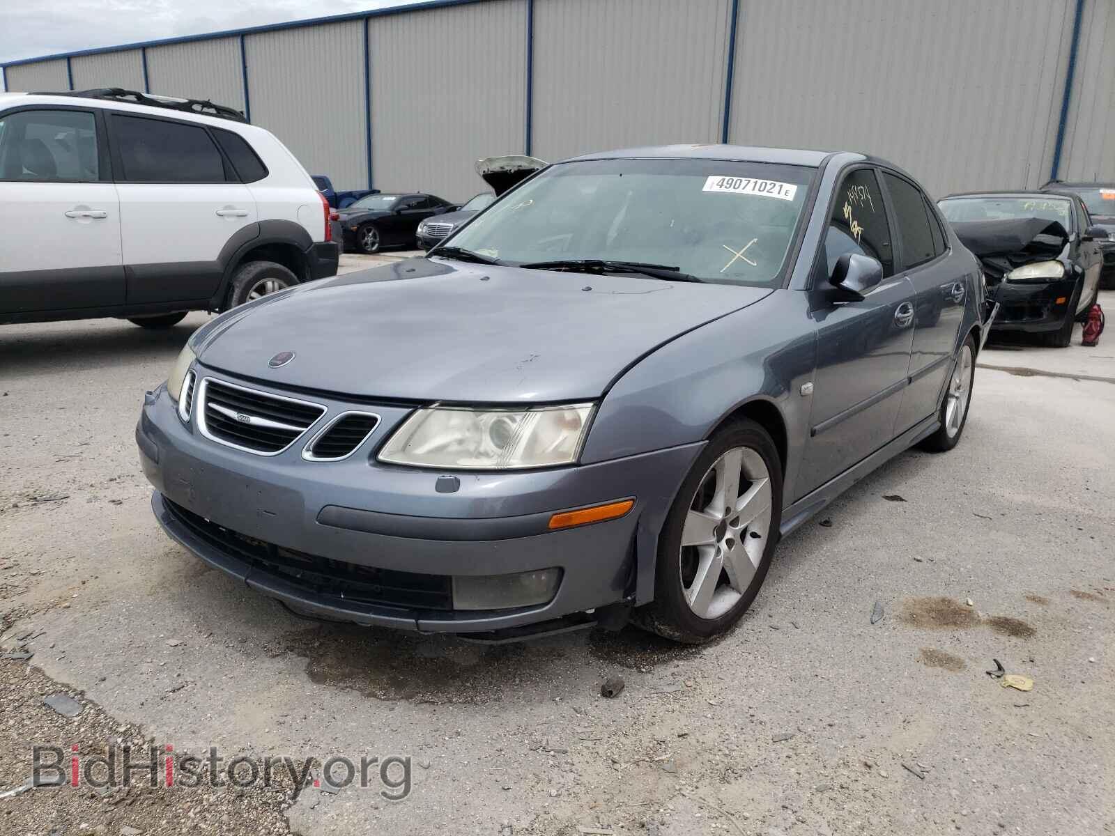 2007 SAAB 9 3 - VIN: YS3FH41U371010210 - Фото 2