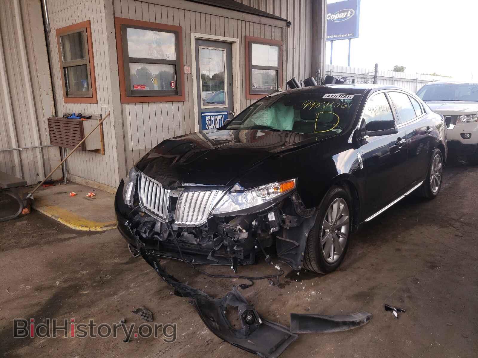 2012 LINCOLN MKS - VIN: 1LNHL9DR8CG800639 - Фото 2