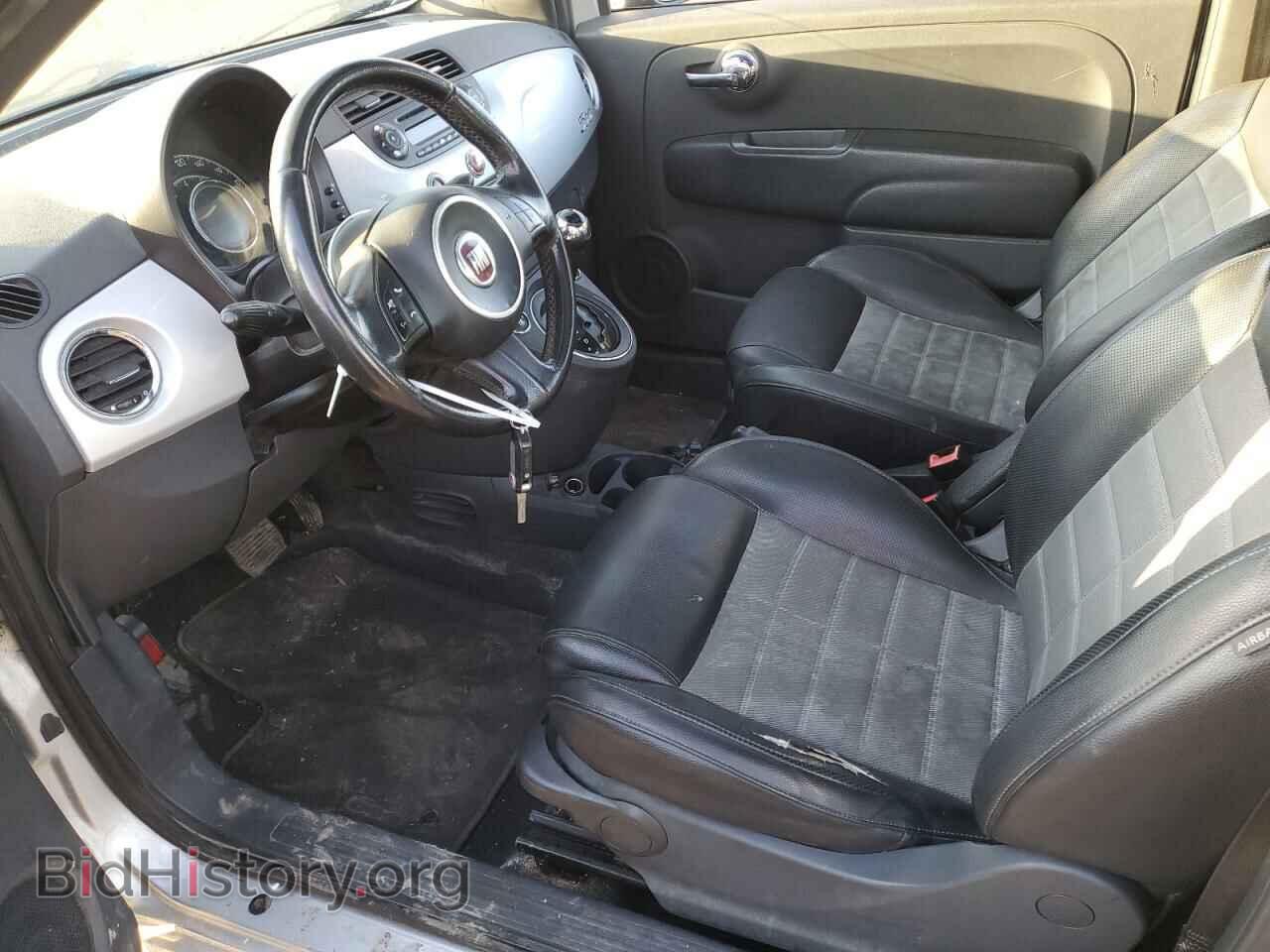2012 FIAT 500 - VIN: 3C3CFFBR2CT105676 - Фото 7