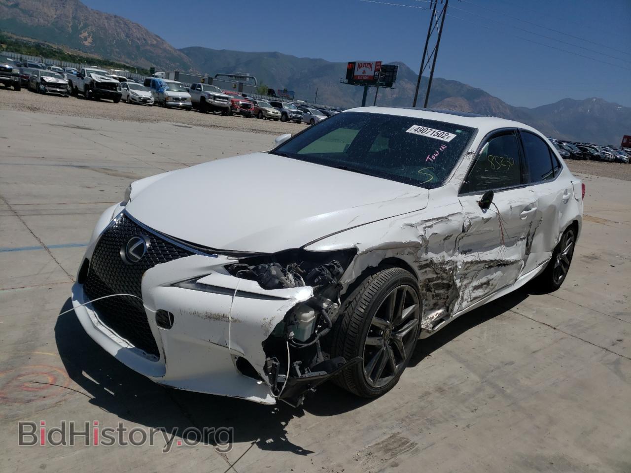 2014 LEXUS IS - VIN: JTHCE1D28E5002183 - Фото 2