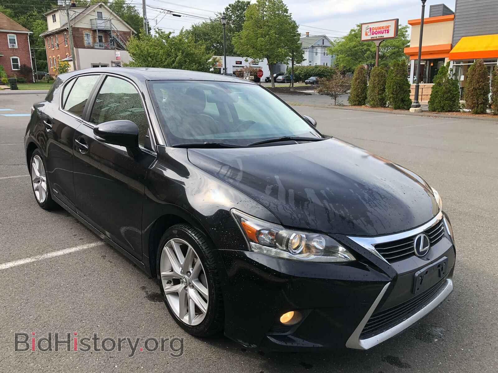 Фотография JTHKD5BH8E2177368 - LEXUS CT 200 2014