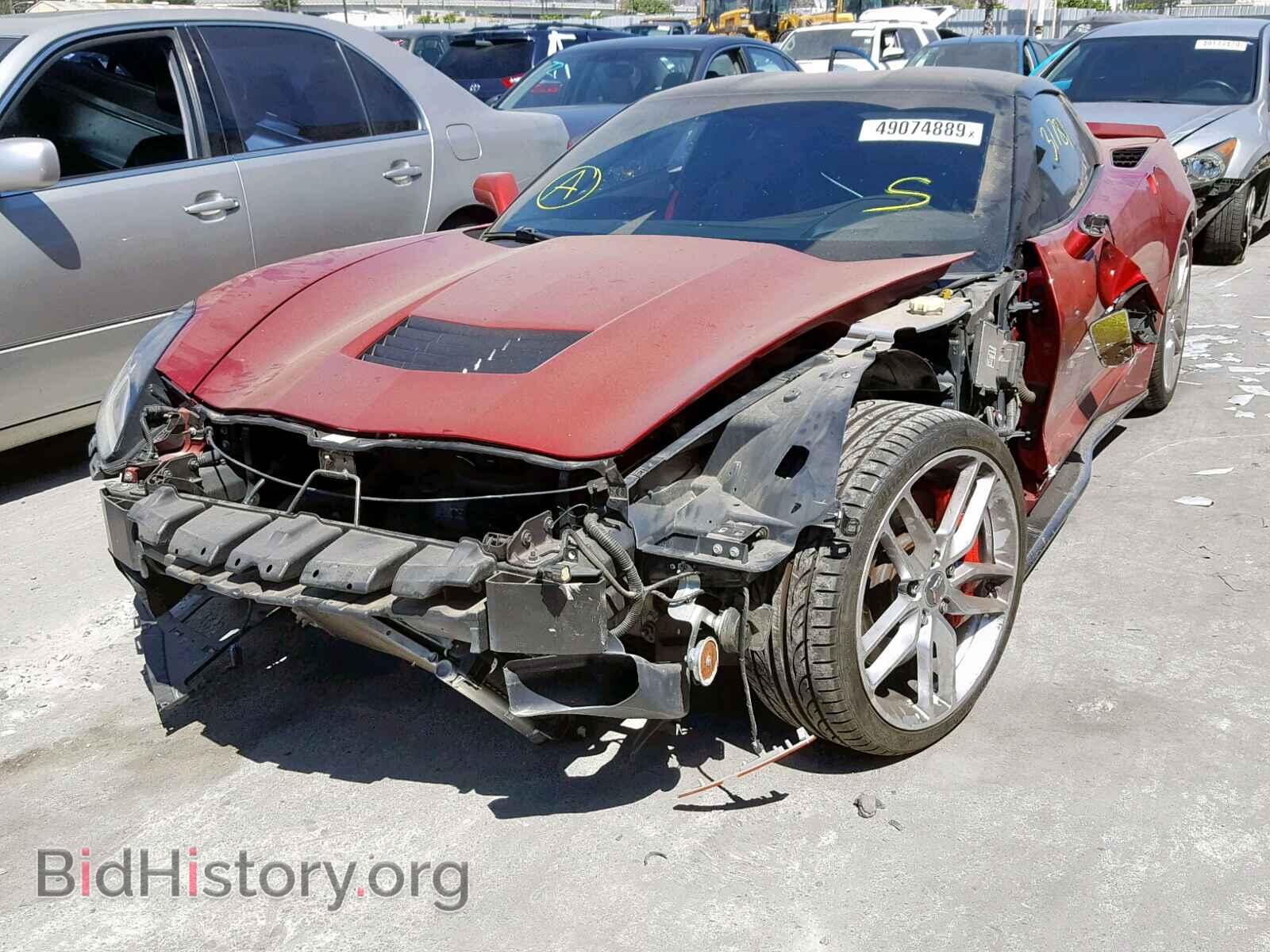 2014 CHEVROLET CORVETTE - VIN: 1G1YL2D78E5124775 - Фото 2