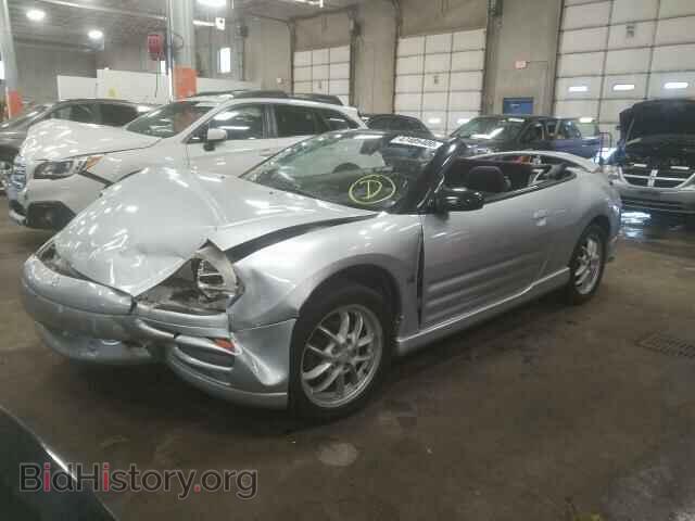 2002 MITSUBISHI ECLIPSE - VIN: 4A3AE85H32E017509 - Фото 2