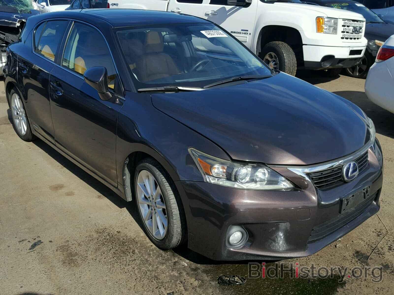 Photo JTHKD5BH4C2069052 - LEXUS CT 200 2012