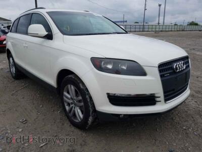 2007 Audi Q7 Q7 3.6 QUA, белый — VIN WA1AY74LX7D043980, Copart