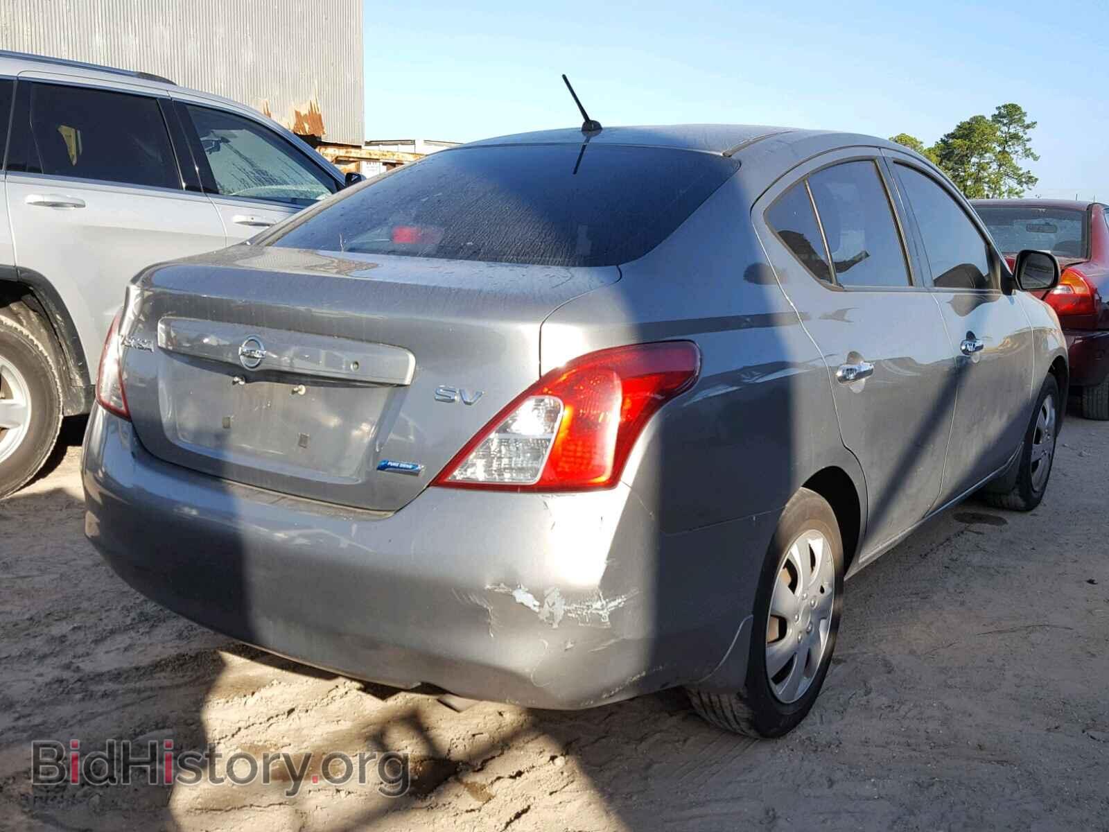 2012 NISSAN VERSA - VIN: 3N1CN7AP1CL834159 - Фото 4
