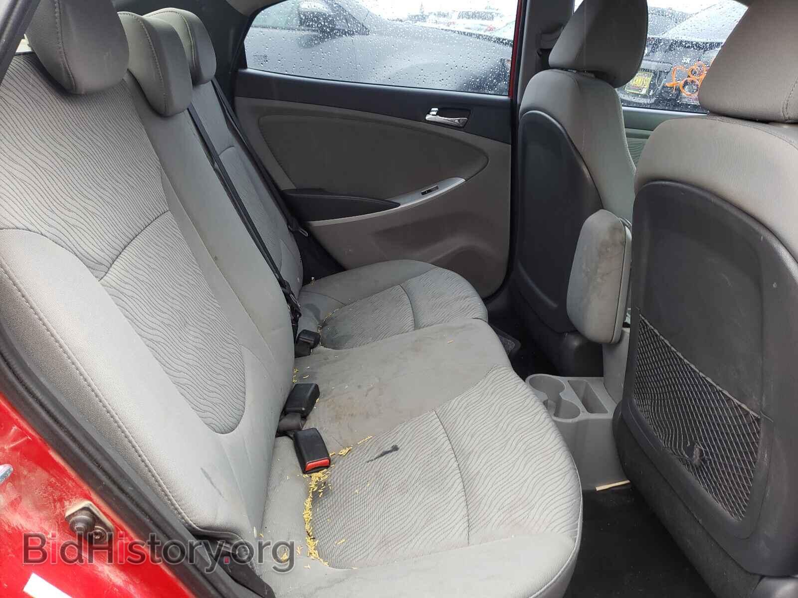2013 HYUNDAI ACCENT - VIN: KMHCU4AE5DU456184 - Фото 6