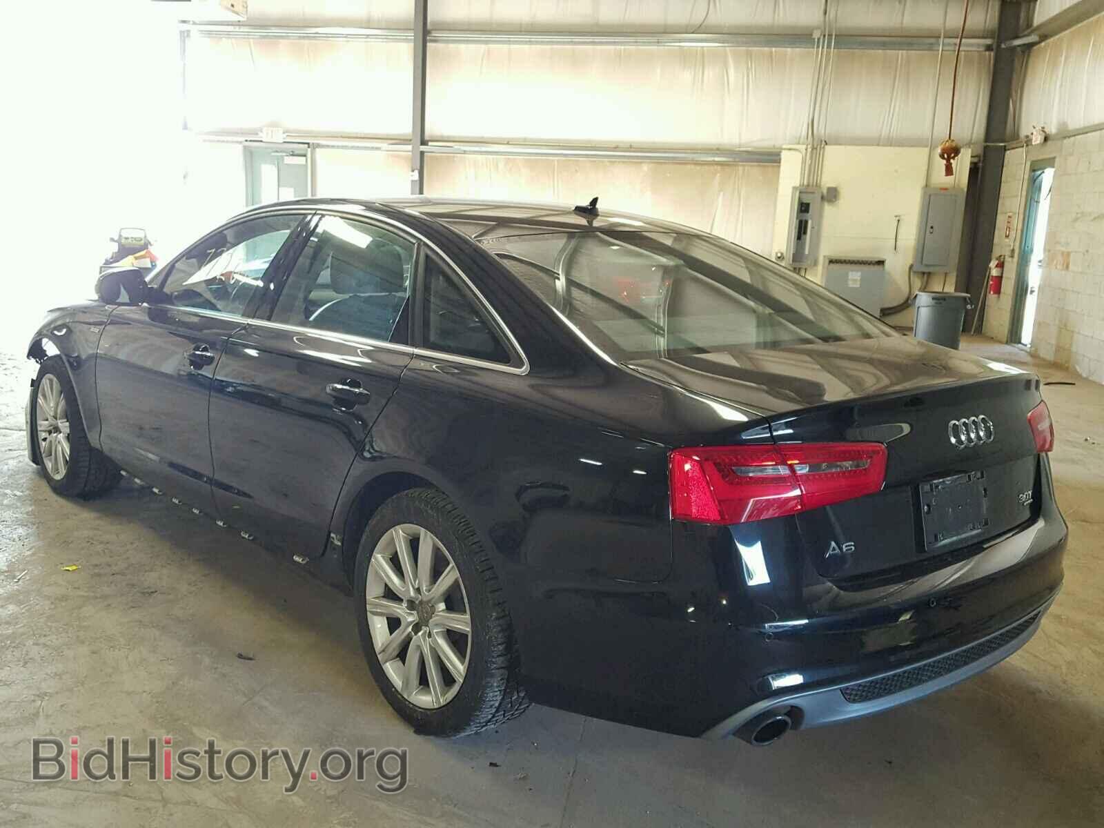 2013 AUDI A6 - VIN: WAUHGAFC8DN075654 - Фото 3